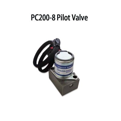PC200-8 कोमात्सु खुदाई के पुर्जे मुख्य पायलट सोलेनॉइड वाल्व Val