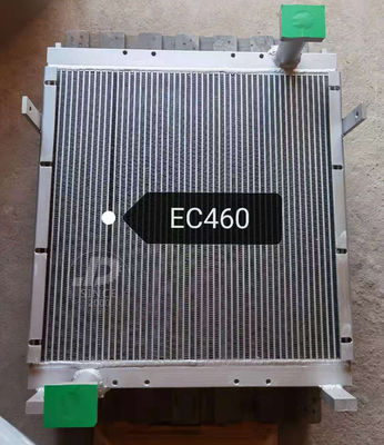 वोल्वो EC360 EC460 खुदाई स्पेयर पार्ट्स एल्यूमीनियम रेडिएटर पानी की टंकी